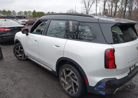 2026 Mini Countryman Cooper S из США, поврежденный, VIN WMZ23GA05T7U73024